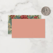 Vintage Viktorianische Valentinstag Engel im Himme Mitteilungskarte (Vorderseite/Rückseite Beispiel)