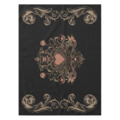 Vintage, Viktorianische Valentinstag Tablette Tischdecke (Vorderseite)