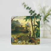 Vintage Viktorianische Volkskunst, Noah's Ark von (Stehend Vorderseite)