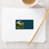 Vintage Viktorianische Volkskunst, Noah's Ark von Adressaufkleber (Insitu)