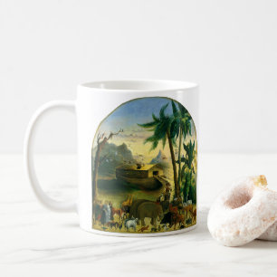 Vintage Viktorianische Volkskunst, Noah's Ark von  Kaffeetasse