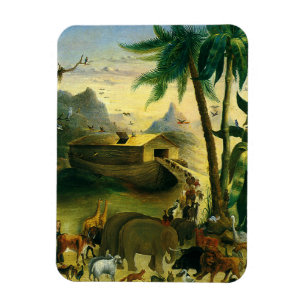 Vintage Viktorianische Volkskunst, Noah's Ark von Magnet