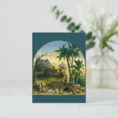 Vintage Viktorianische Volkskunst, Noah's Ark von Postkarte (Stehend Vorderseite)