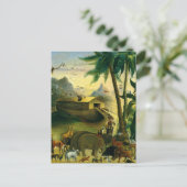 Vintage Viktorianische Volkskunst, Noah's Ark von Postkarte (Stehend Vorderseite)