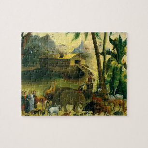 Vintage Viktorianische Volkskunst, Noah's Ark von  Puzzle
