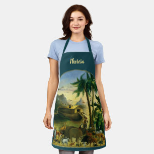 Vintage Viktorianische Volkskunst, Noah's Ark von  Schürze