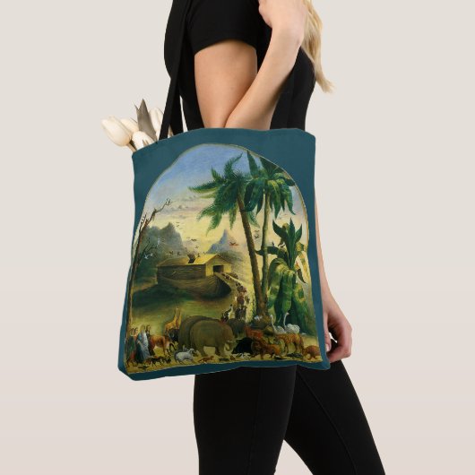 Vintage Viktorianische Volkskunst, Noah's Ark von  Tasche (Von Nahem)