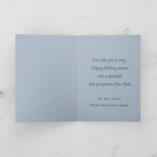 Vintage Viktorianische Weihnachten (Innenseite)