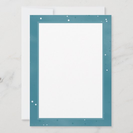 Vintage Viktorianische Weihnachten Karte (Rückseite)