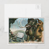 Vintage Viktorianische Weihnachten Postkarte (Vorne/Hinten)