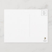 Vintage Viktorianische Weihnachten Postkarte (Rückseite)