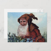Vintage Viktorianische Weihnachten Postkarte (Vorne/Hinten)