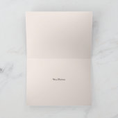 Vintage Viktorianische Weihnachtskarte Feiertagskarte (Innenseite)