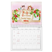 Vintage Viktorianische Weihnachtskarten Kalender (Feb 2026)