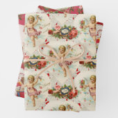 Vintage Viktorianische Werte Geschenkpapier Set (Beispiel)