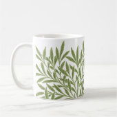 Vintage Viktorianische Willow-Blätter von William Kaffeetasse (Links)