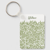 Vintage Viktorianische Willow-Blätter von William Schlüsselanhänger (Vorderseite)