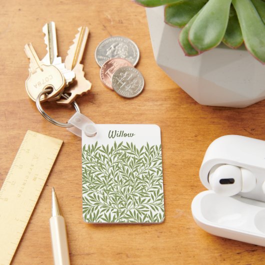 Vintage Viktorianische Willow-Blätter von William Schlüsselanhänger (Schreibtisch)