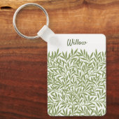 Vintage Viktorianische Willow-Blätter von William Schlüsselanhänger (Vorderseite)