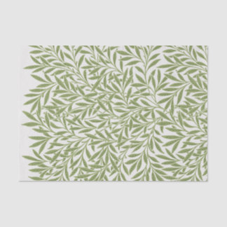Vintage Viktorianische Willow-Blätter von William Seidenpapier