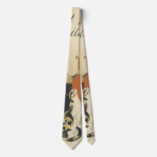 Vintage viktorianischer Jugendstil, Mädchen mit Mi Krawatte