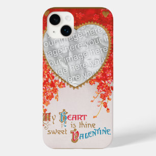 Vintage viktorianischer Valentinstag Mein Herz geh Case-Mate iPhone Hülle