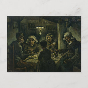 Vintage Vincent van Gogh Die Kartoffelesser Postkarte