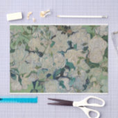 Vintage Vincent Van Gogh Gemälde-Rose Seidenpapier (Handwerk)