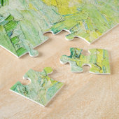 Vintage Vincent Van Gogh Grüne Weizenfelder Puzzle (Seite)