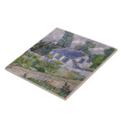 Vintage Vincent van Gogh-Häuser in Auvers Fliese (Seite)