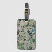 Vintage Vincent Van Gogh Painting Roses Gepäckanhänger (Vorderseite Vertikal)