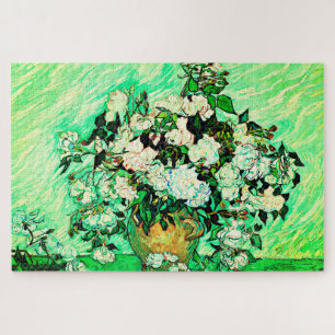 Vintage Vincent Van Gogh-Rose (1890) Puzzle