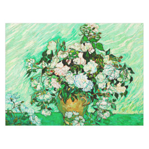 Vintage Vincent Van Gogh-Rose (1890) Tischdecke