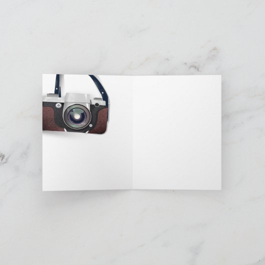 Vintage Vintage Kamera (Innenseite)