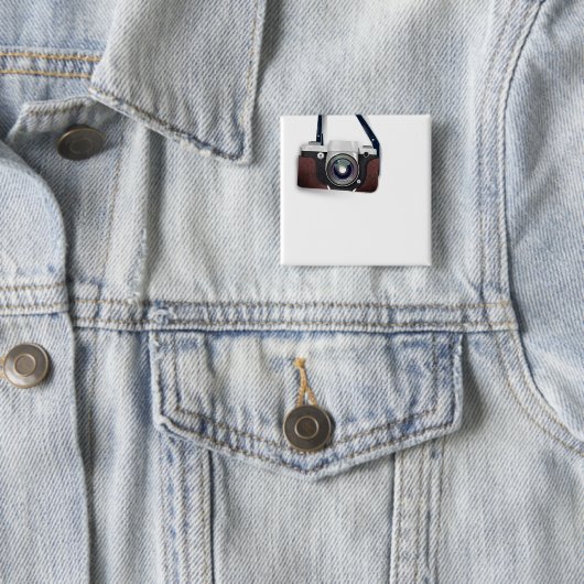 Vintage Vintage Kamera Button (Beispiel)