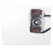 Vintage Vintage Kamera Notizblock (Vorderseite)