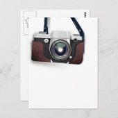 Vintage Vintage Kamera Postkarte (Vorne/Hinten)