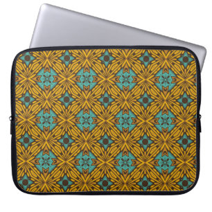 Vintage Vintage nahtlose Blume Laptopschutzhülle