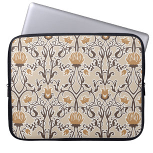 Vintage Vintage nahtlose Blume Laptopschutzhülle
