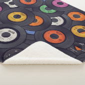 Vintage Vinyl Platten - Hintergrund Sherpadecke (3/4)