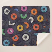Vintage Vinyl Platten - Hintergrund Sherpadecke (Vorderseite (Horizontal))