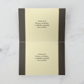 Vintage Vinylaufzeichnung (red) Karte (Innenseite)