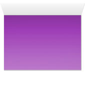 Vintage Violett-Rose-Tischnummer (Innenansicht Horizontal (Unten))