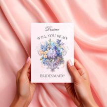 Vintage violette Blumen Vorschlag