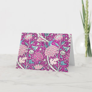 Vintage Violetten im Blut Karte