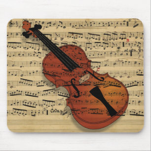 Vintage Violine Mousepad