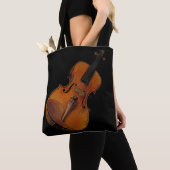 Vintage Violinen-Musik-Instrument-Taschen-Tasche Tasche (Von Nahem)