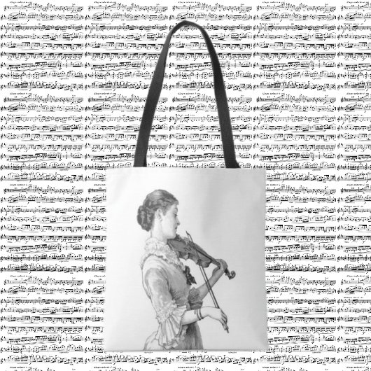 Vintage Violinistin Tasche