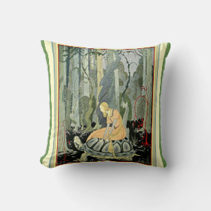 Vintage-Virginia-Sterrett-Märchen-Druck-Kissen Kissen