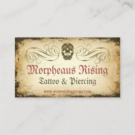 Vintage Visitenkarte